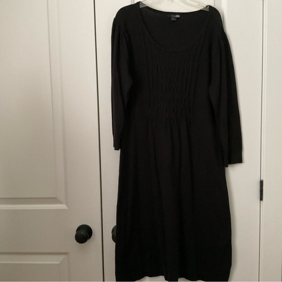 EAST 5TH, JERSEY KNIT STRETCH CAUSAL DRESS, SIZE: L - Picture 13 of 13